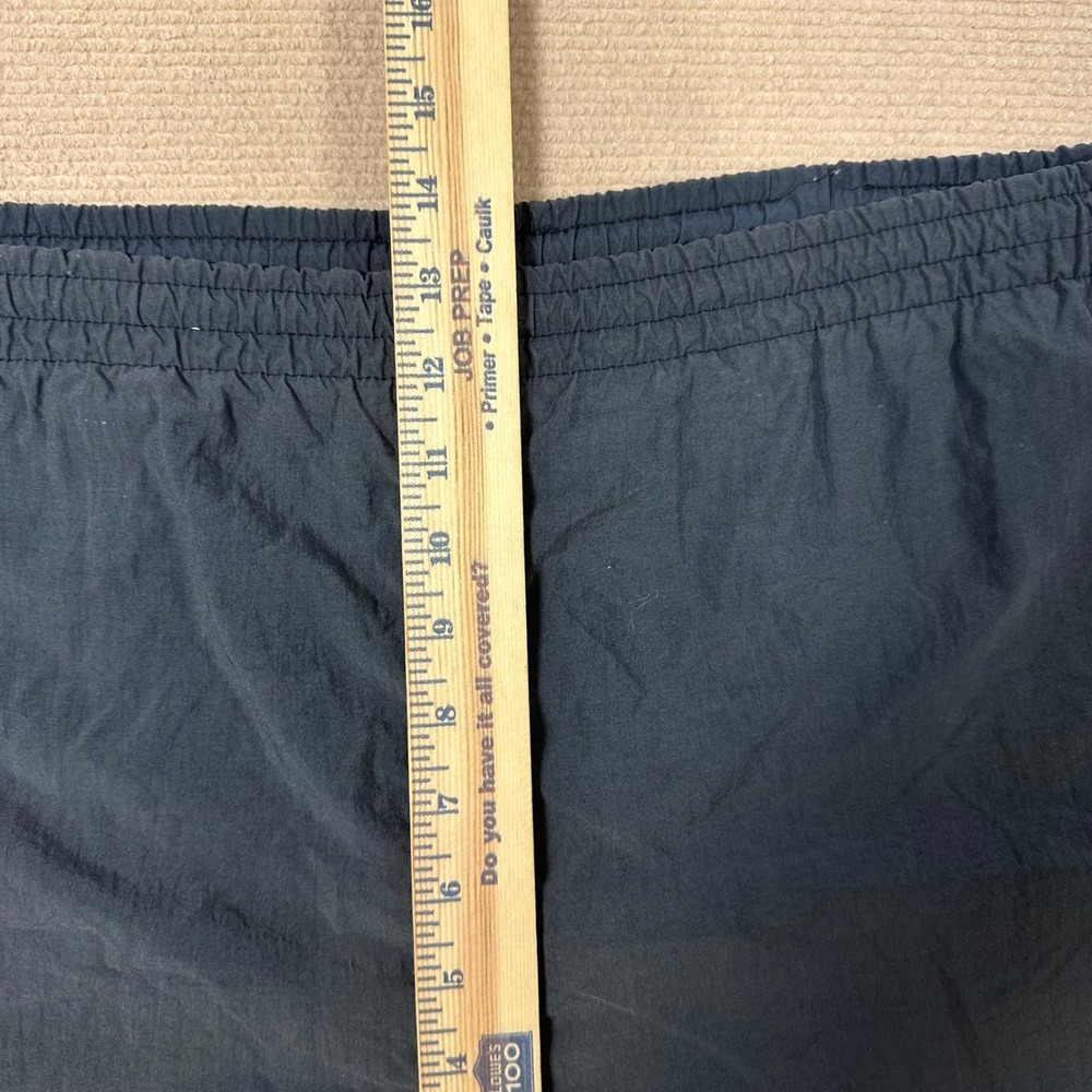 Vintage 1984 Adidas Trefoil Swim Trunks Men XL (40) Gray Nylon 5" Inseam - Picture 8 of 11